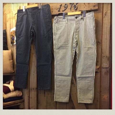 Audience アンティークストライプデニムスラックス入荷!!