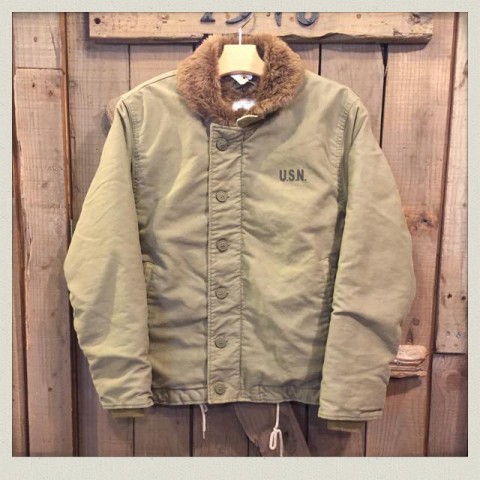 USミリタリータイプ　N-1デッキJKT入荷!!