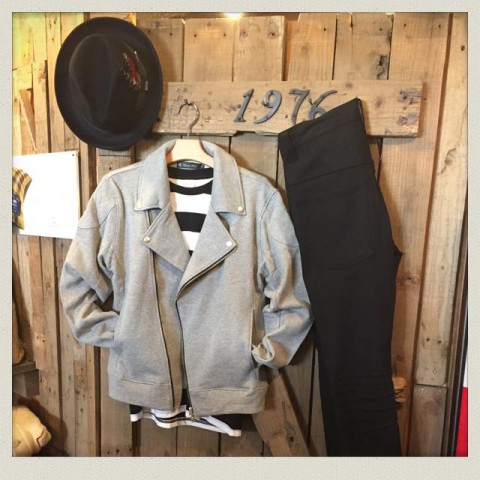 Audience コーマ裏毛ダブルZIPライダースJKT入荷!!