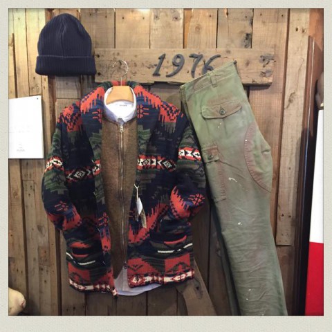 ANTI BALLISTIC ショールカラーカーディガン!!