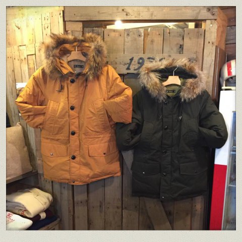 Audience ワックスコーティングN-3BダウンJKT入荷!!