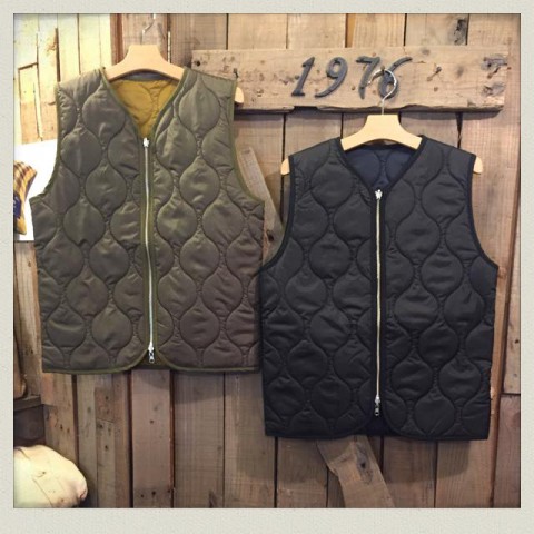 Audience ひょうたんキルトR/Vベスト入荷!!