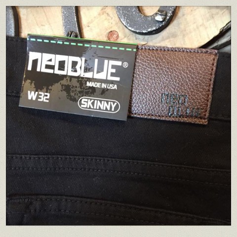 NEO BLUE ブラックデニムスキニーパンツ入荷!!