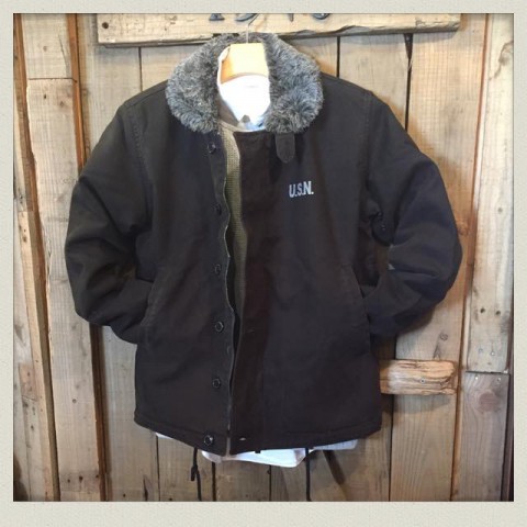 N-1デッキJKT　”ブラック”!!