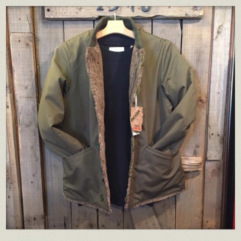 HOUSTON モックネックサーマルシャツ入荷!!