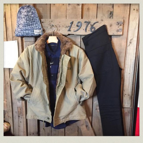 ボーダーヘビーネルシャツ入荷!