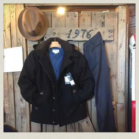 HOUSTON フレンチデッキJKTコーディネート!!