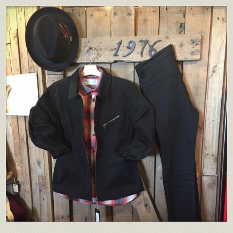 Audience 後染めサテンストレッチ91-B　JKT入荷!!