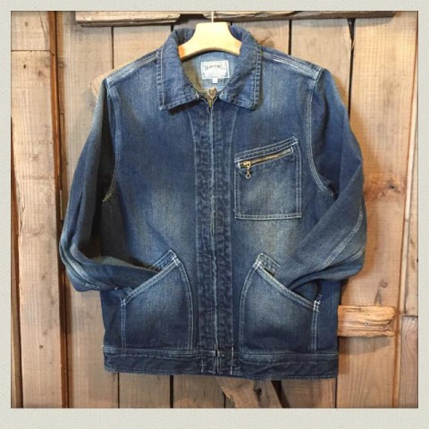 HOUSTON デニムワークJKT入荷!!