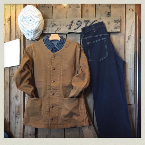grn レイルロードカバーオール入荷!!