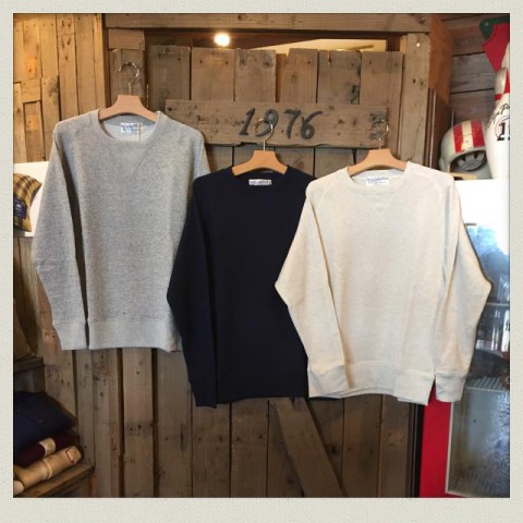 ELEVEN EIGHT　フリーダムスリーブクルースウェット入荷!!