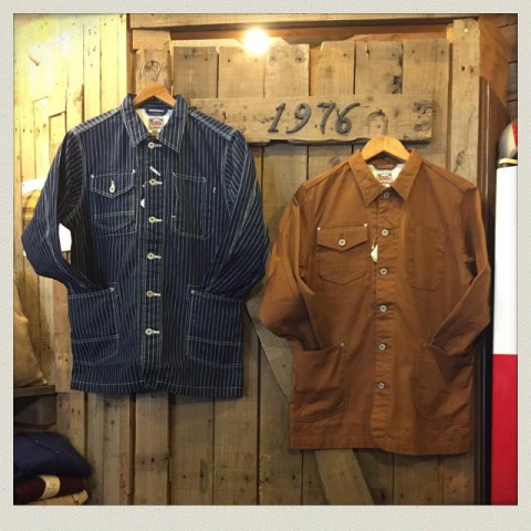 HOUSTON デニムカバーオール入荷!!