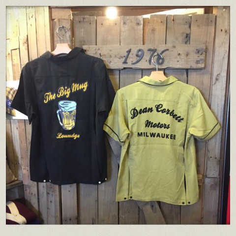 HOUSTONアロハ&ボーリングシャツ入荷!!