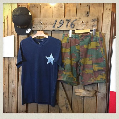 STEEL MIND インディゴ染めTシャツ入荷!!