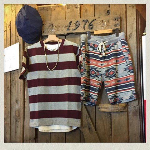 HOUSTON　ボーダーTシャツ入荷!!