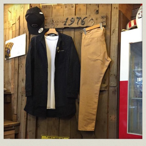 REVO ネップツイードロングシャツ入荷!!