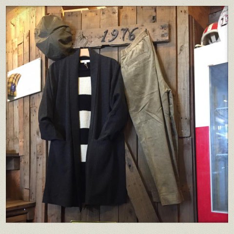 REVO 杢織コート入荷!!