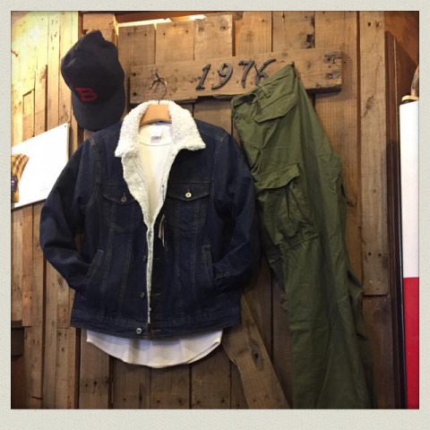 デニムボアJKT入荷!!