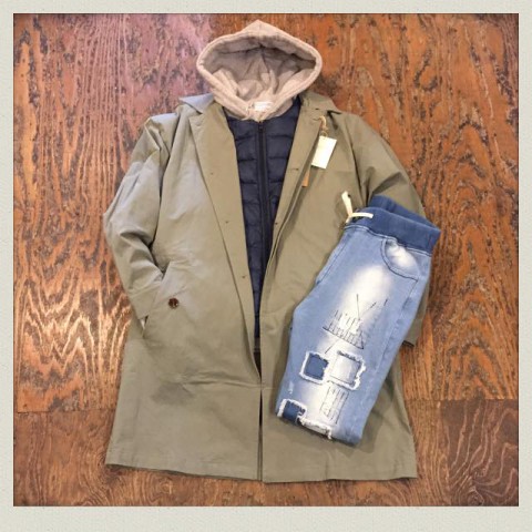 grn インナーダウンベスト入荷!!