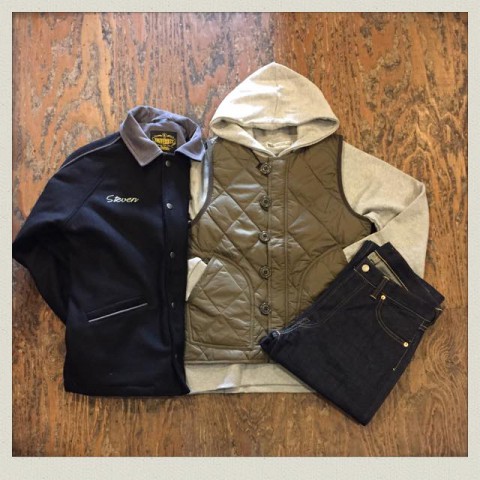 HOUSTON インナーダウンベスト入荷!!