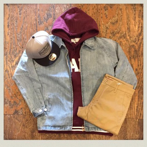 REVO デニム地ドリズラーJKT入荷!!