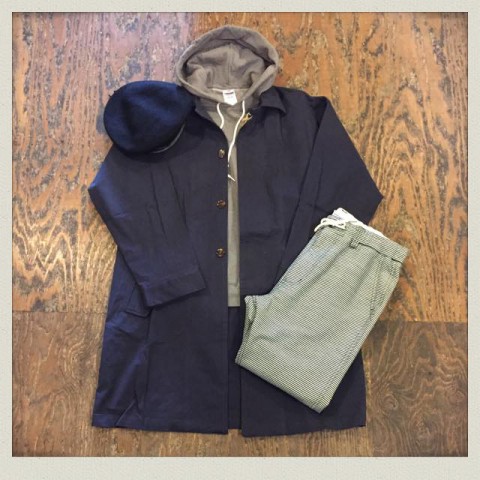 REVO ドロップショルダーステンカラーコート入荷!!