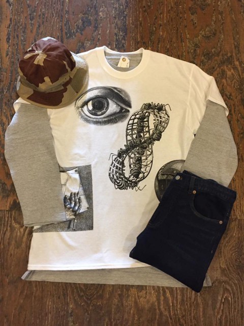 M.C.Escher Tシャツ入荷!!