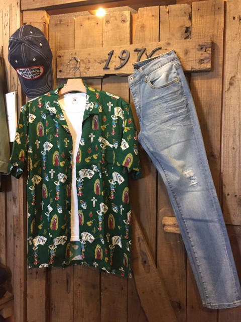 メキシカン柄アロハシャツ入荷!!
