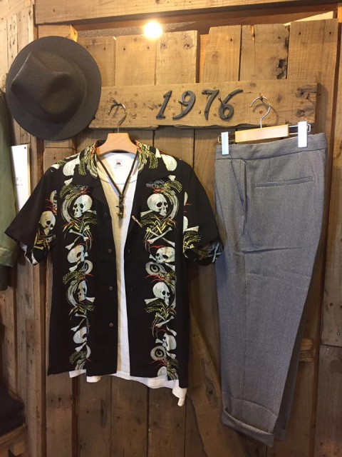 HOUSTON アロハシャツ入荷!!