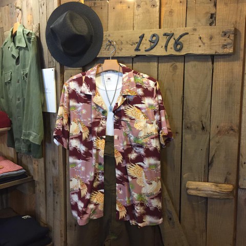 HOUSTON アロハシャツ入荷!!