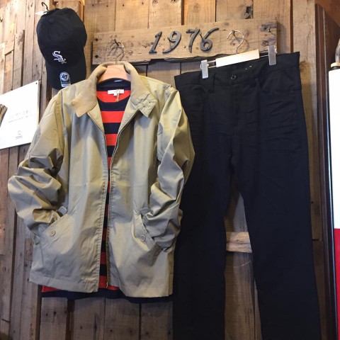 ボーダーカットソー&スイングトップ入荷!!