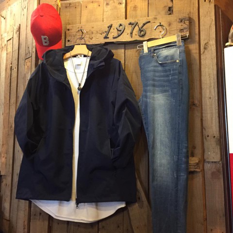 シェルパーカー入荷!!