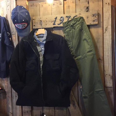HOUSTON ボアフリースJKT入荷!!