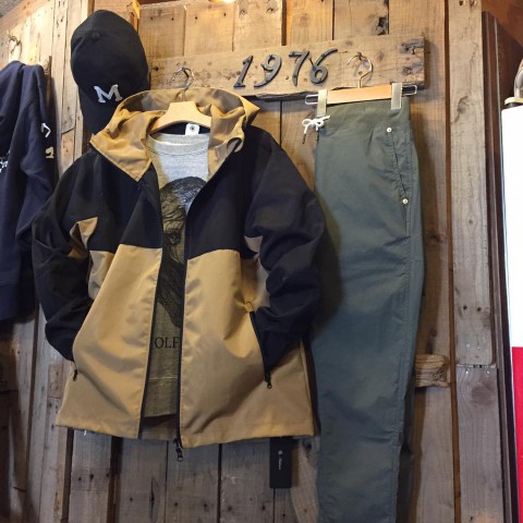 2トーンシェルパーカー入荷!!