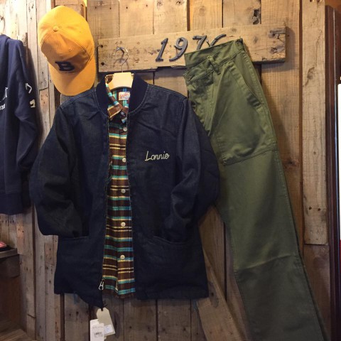 HOUSTON デニムファラオJKT入荷!!