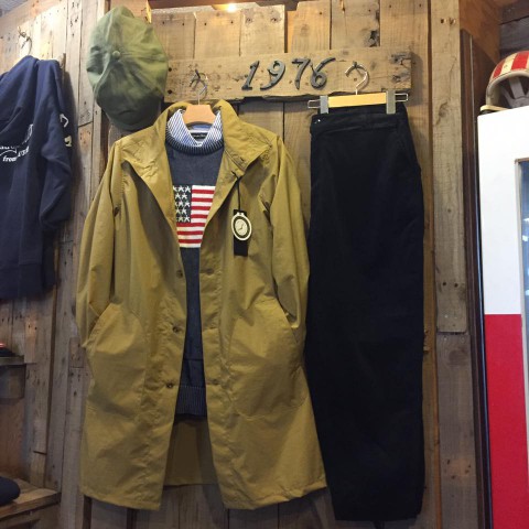 STEEL MIND 星条旗柄コットンセーター入荷!!