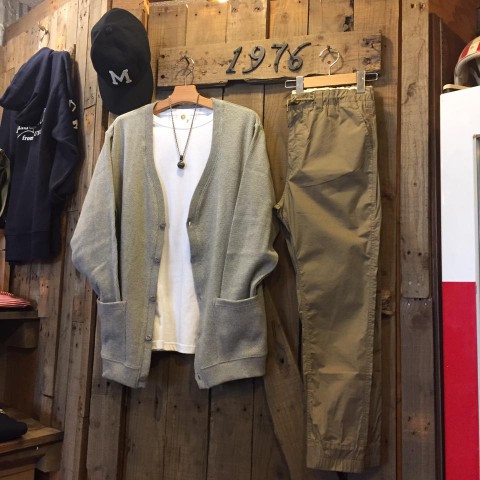 ELEVEN EIGHT ワッフルカットソー&カーディガン入荷!!