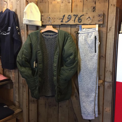 STEEL MIND コットンニットセーター入荷!!