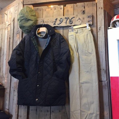 UNIVERD72 キルティングコート入荷!!