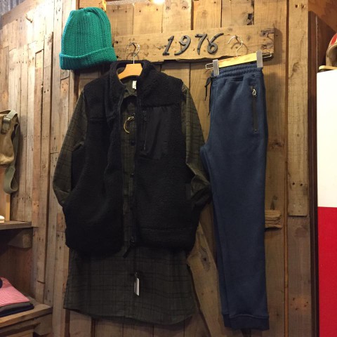 REVO ウールロング丈シャツ入荷!!