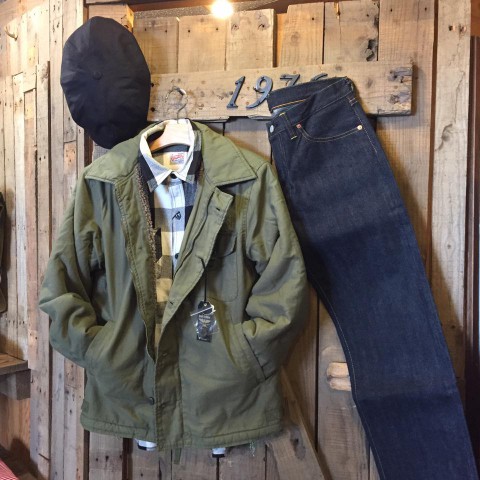 HOUSTON A-2デッキJKT入荷!!