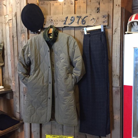 REVO ウールワイドパンツ&フランス軍タイプベレー帽入荷!!