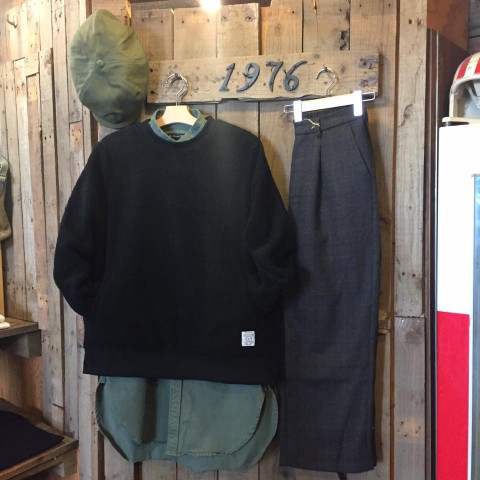RANCH ボアフリースプルスウェット入荷!!