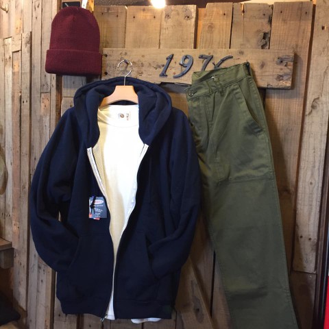 CAMBER ジップパーカー入荷!