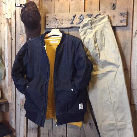 RANCH ストレッチデニムキルトJKT入荷!!
