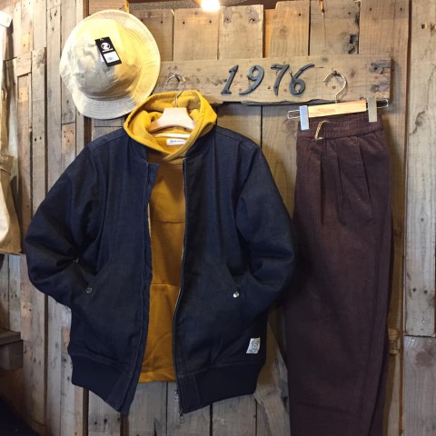 RANCH デニムストレッチキルトJKT入荷!!