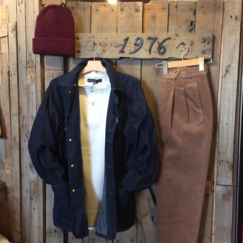 Audience フィッシャーマンスモックシャツ入荷!!