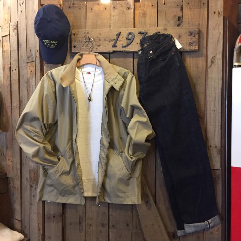 Fruit of the loom モックネックロングスリーブTシャツ入荷!!