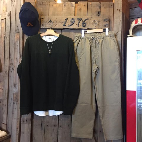 Audience リブ×アゼ編みコットンニット入荷!!