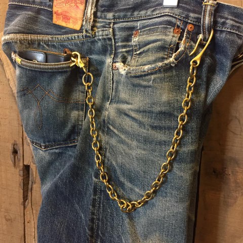 WELCOME ブラスウォレットチェーン入荷!!